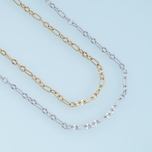 Stainless Steel Satellite Chain, 14K Gold Stainless Steel Chain,Waterproof Chain for DIY Necklace Bracelet Making