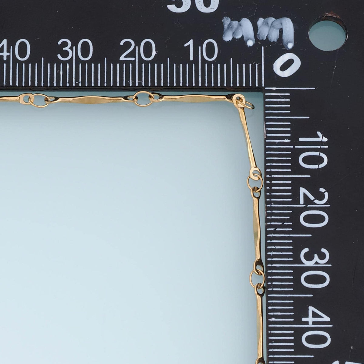 Stainless Steel Bamboo Node Chain, 14K Gold Stainless Steel Chain,Waterproof Chain for DIY Necklace Bracelet Making