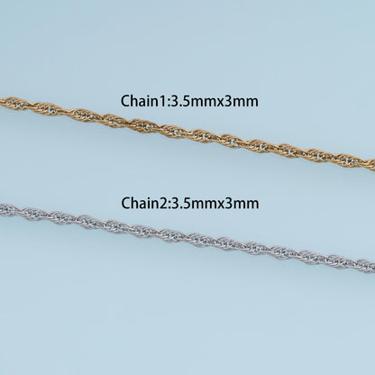 14K Gold Jewelry Chain 3.28 ft, 16.40 ft for Jewelry Making