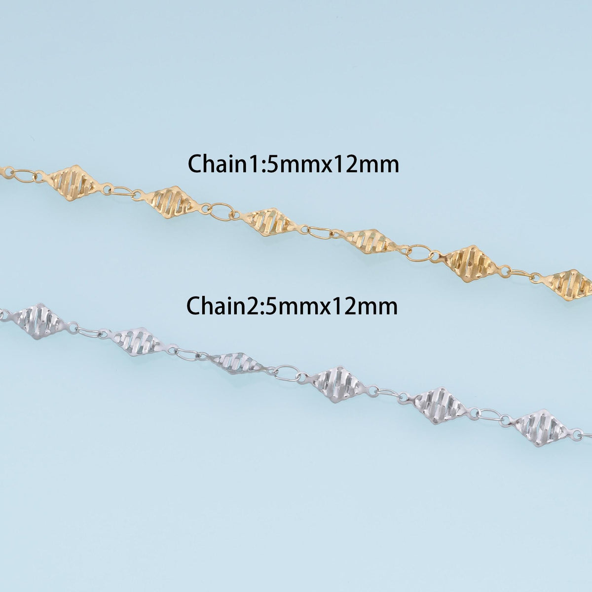 14K Gold Jewelry Chain 3.28 ft, 16.40 ft for Jewelry Making