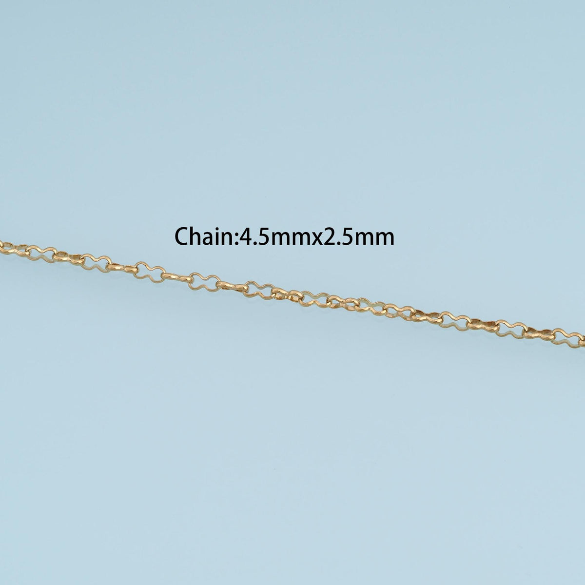 14K Gold Jewelry Chain 3.28 ft, 16.40 ft for Jewelry Making