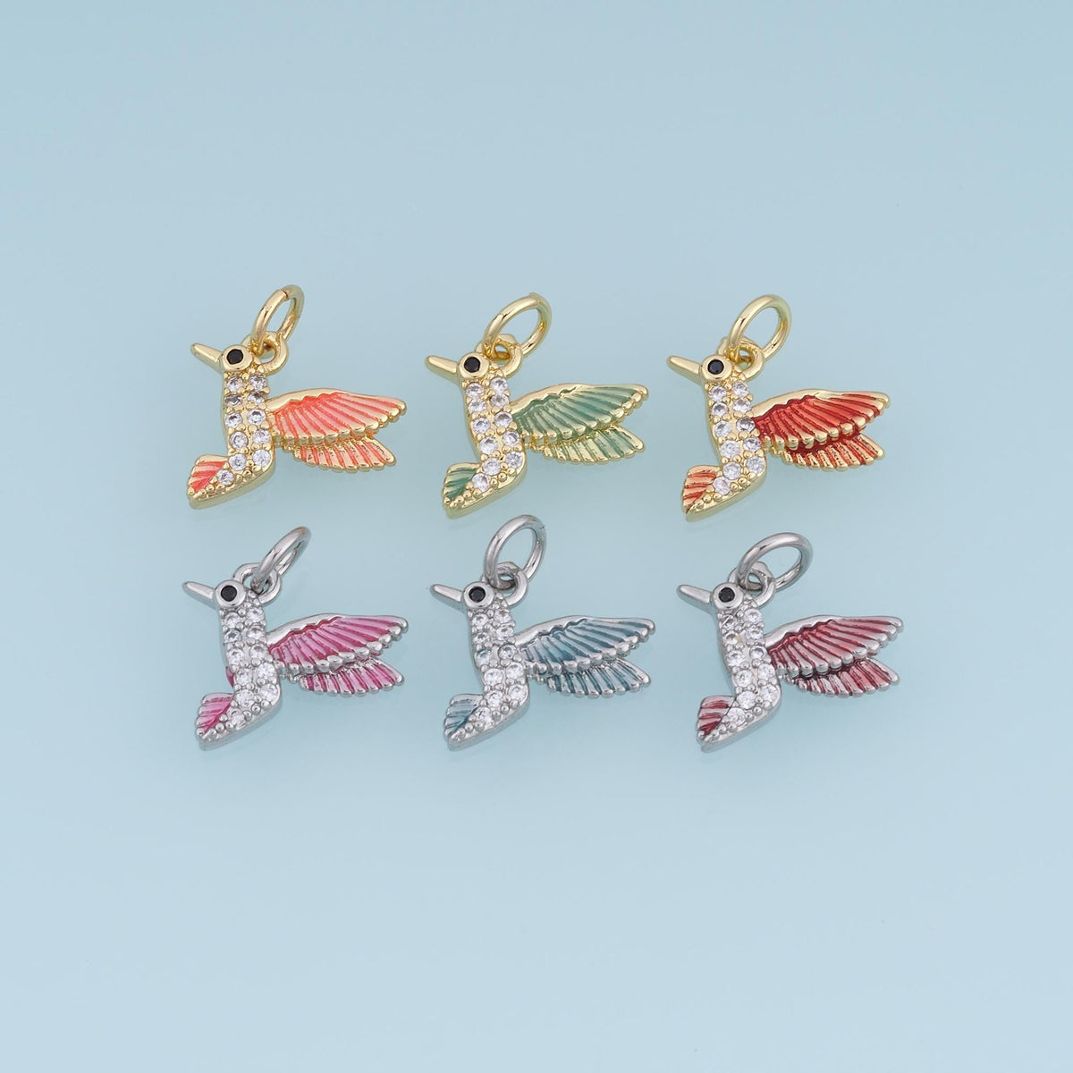 18K Gold Filled Charm Pendant for Jewelry Making