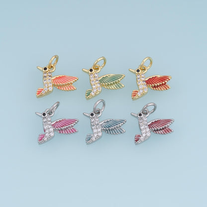18K Gold Filled Charm Pendant for Jewelry Making
