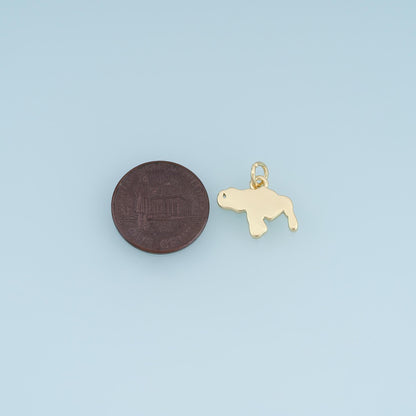 18K Gold Filled Florida Map Charm,Florida State Pendant,USA State Charm,Sunshine State Jewelry,DIY Jewelry Supply