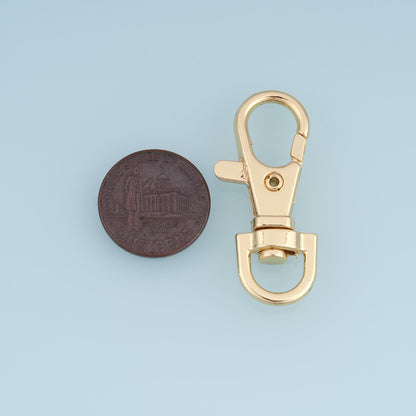 18K Gold Filled Key Jewelry Chain 18.5 mm, 16.5 mm for Jewelry Making