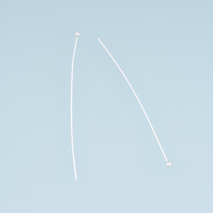 925 Sterling Silver Round Hoop Earrings for Jewelry Making