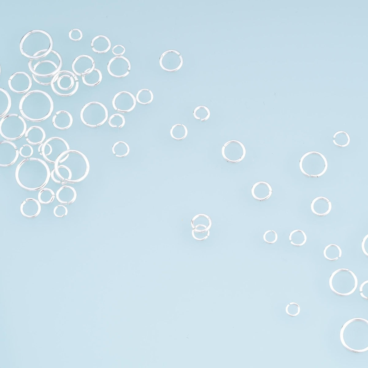 925 Sterling Silver Round Hoop Earrings for Jewelry Making